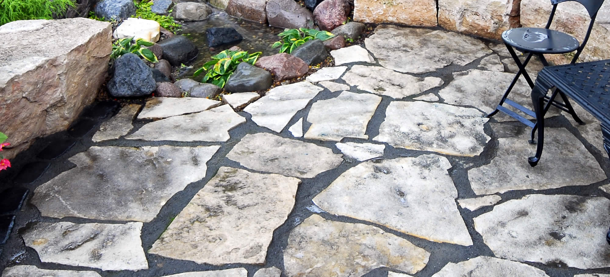 Decorative Stone Installation Calhoun